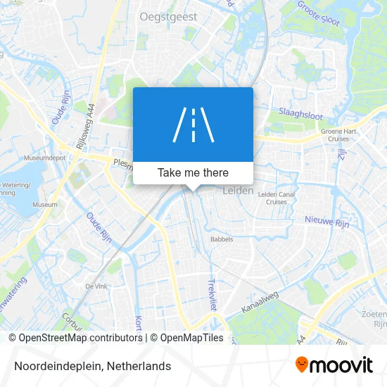 Noordeindeplein map