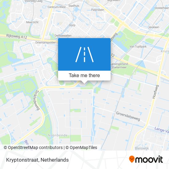 Kryptonstraat Karte