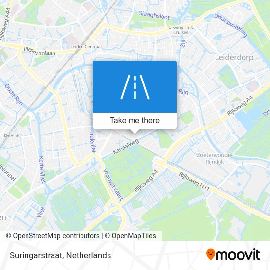 Suringarstraat map