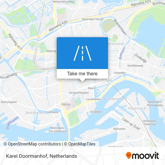 Karel Doormanhof map
