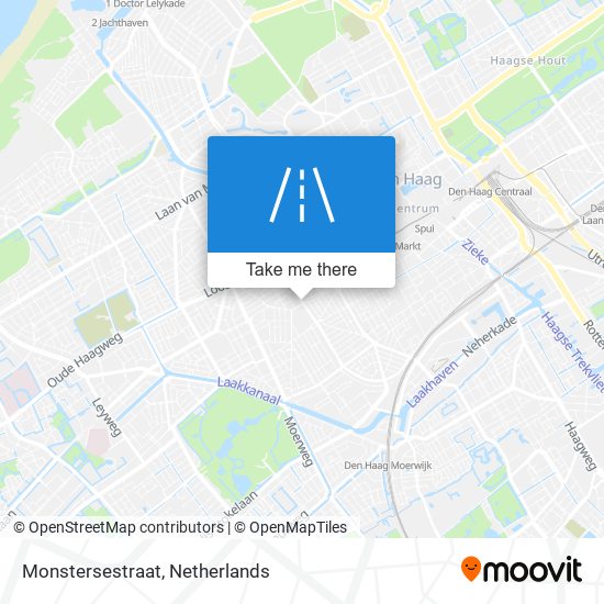 Monstersestraat map