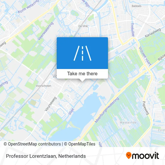 Professor Lorentzlaan map