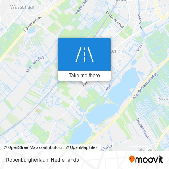 Rosenburgherlaan map