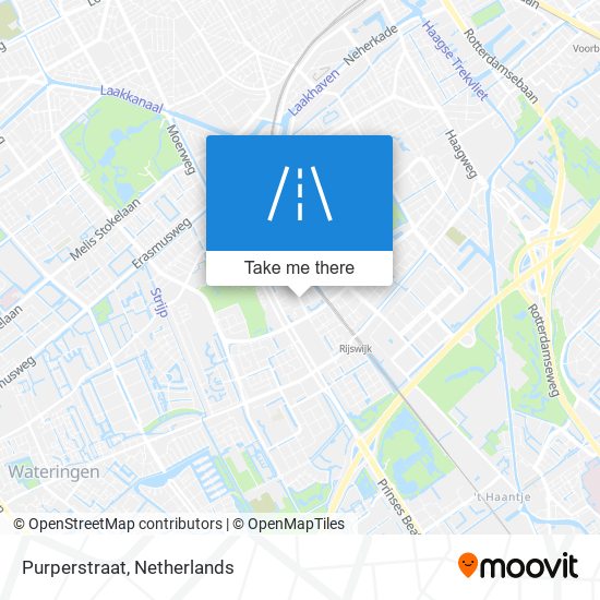 Purperstraat map