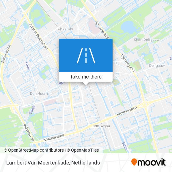 Lambert Van Meertenkade map