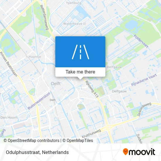 Odulphusstraat map