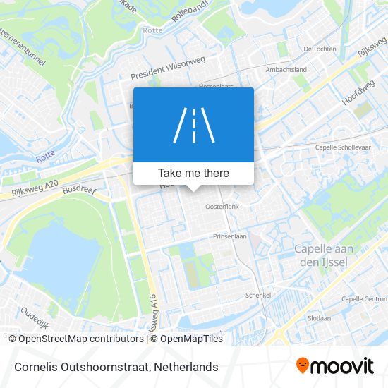 Cornelis Outshoornstraat map