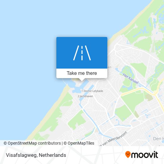 Visafslagweg map