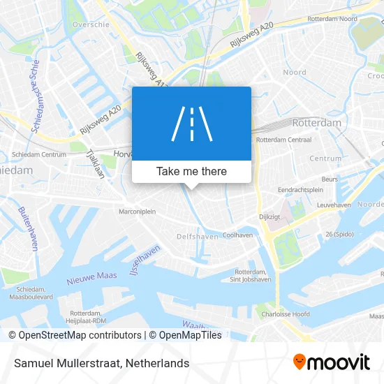 Samuel Mullerstraat map