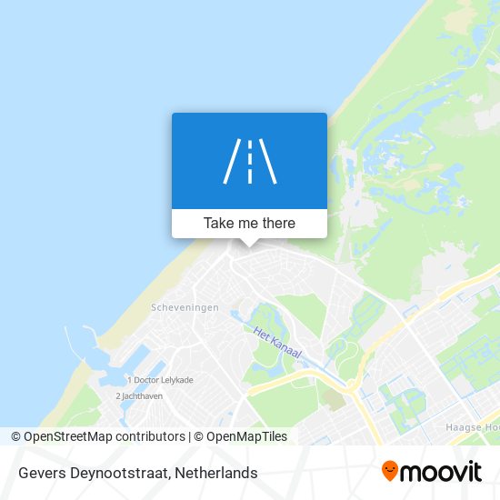 Gevers Deynootstraat map