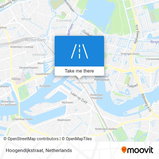 Hoogendijkstraat map