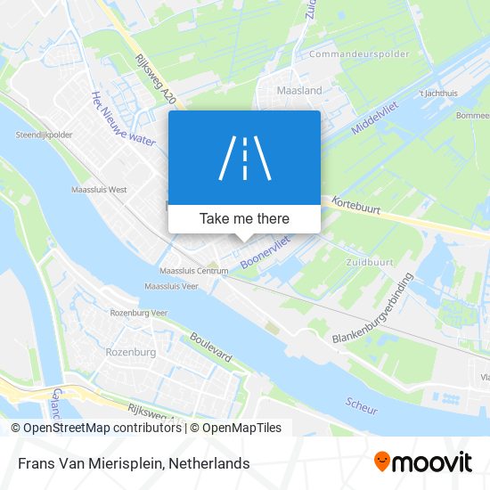 Frans Van Mierisplein map