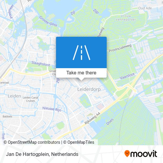 Jan De Hartogplein map