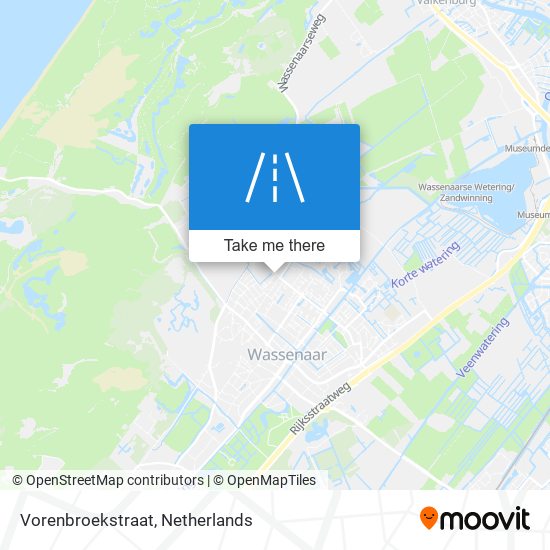 Vorenbroekstraat map