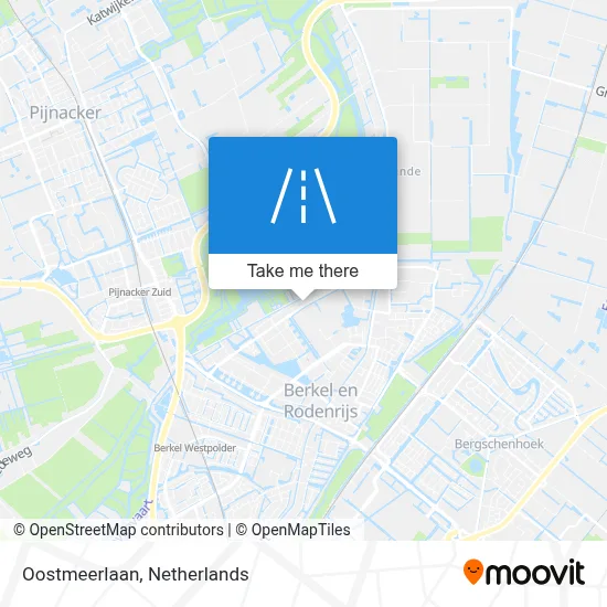 Oostmeerlaan Karte