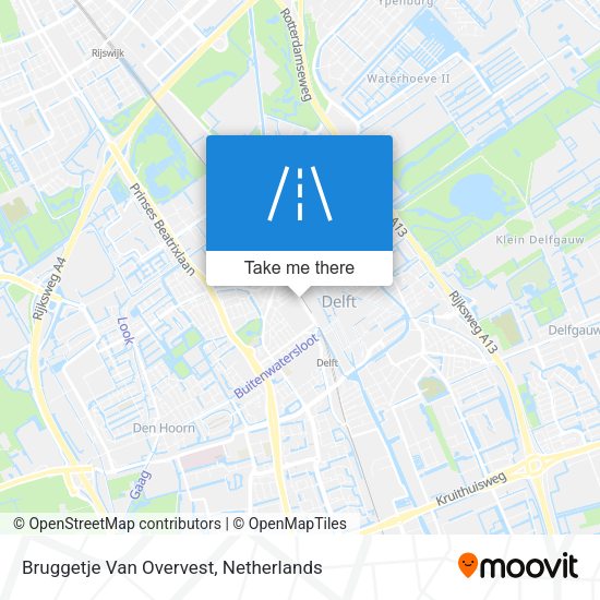 Bruggetje Van Overvest map