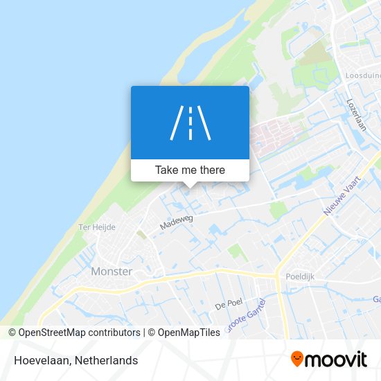 Hoevelaan map