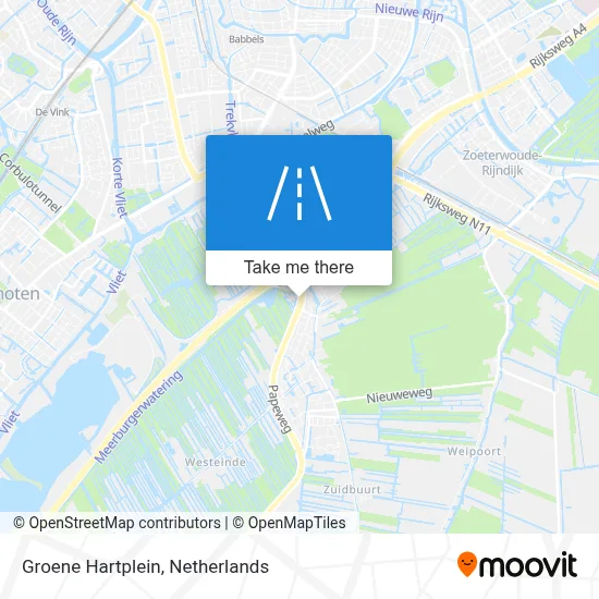 Groene Hartplein map