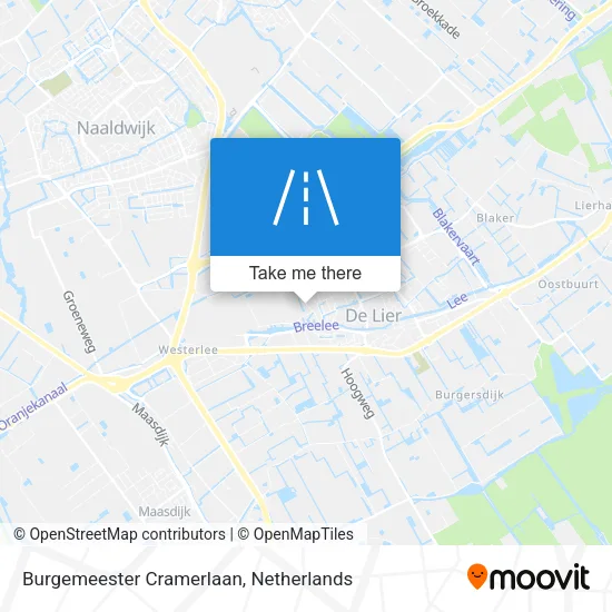 Burgemeester Cramerlaan map