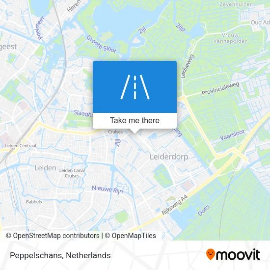 Peppelschans map
