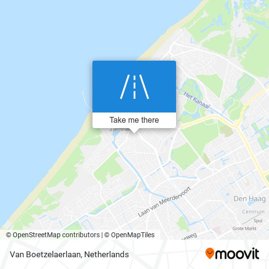 Van Boetzelaerlaan map