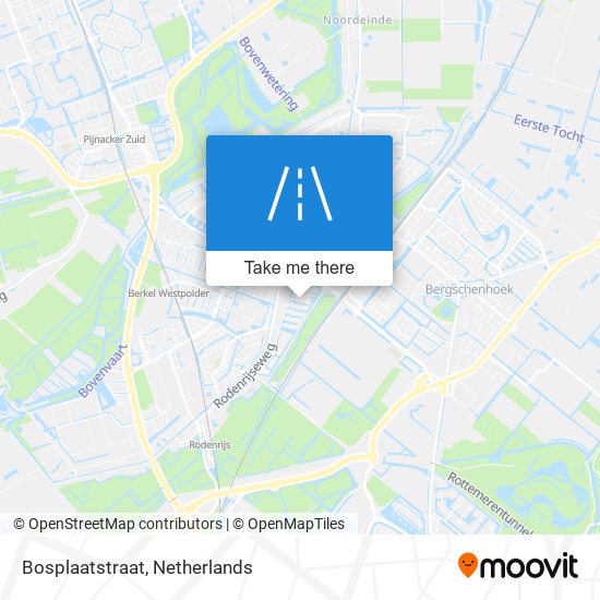 Bosplaatstraat map