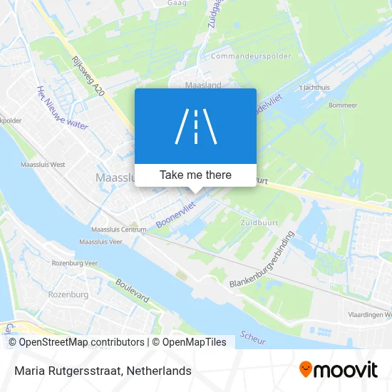 Maria Rutgersstraat map