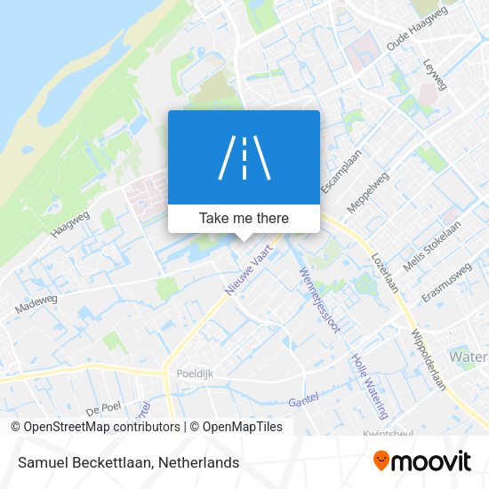 Samuel Beckettlaan map