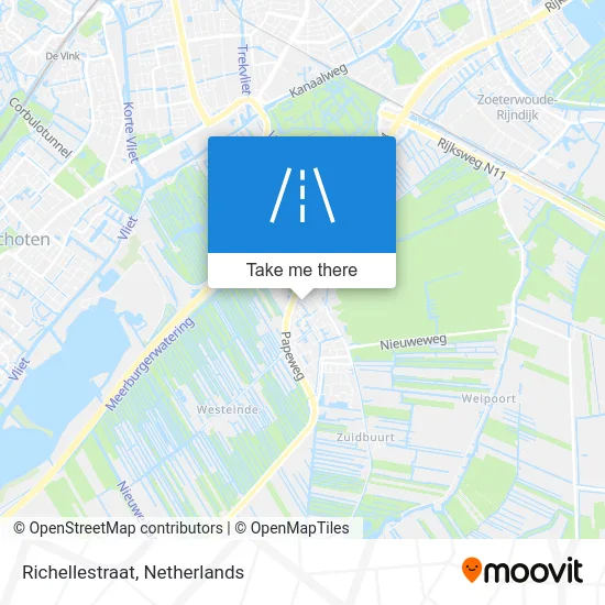 Richellestraat Karte