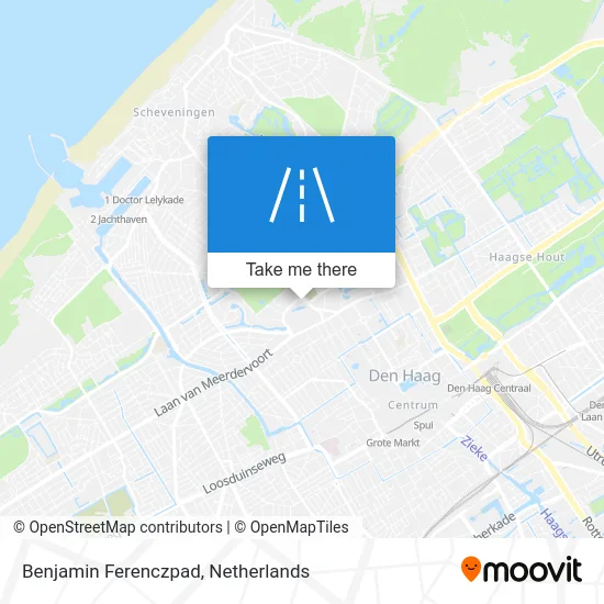 Benjamin Ferenczpad map