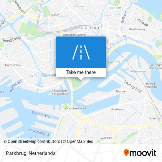 Parkbrug map