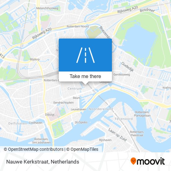 Nauwe Kerkstraat map