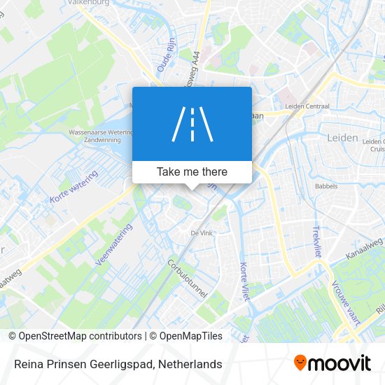 Reina Prinsen Geerligspad map