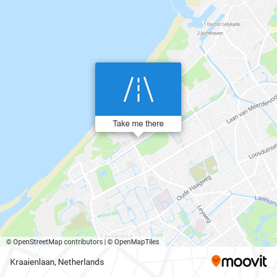 Kraaienlaan map