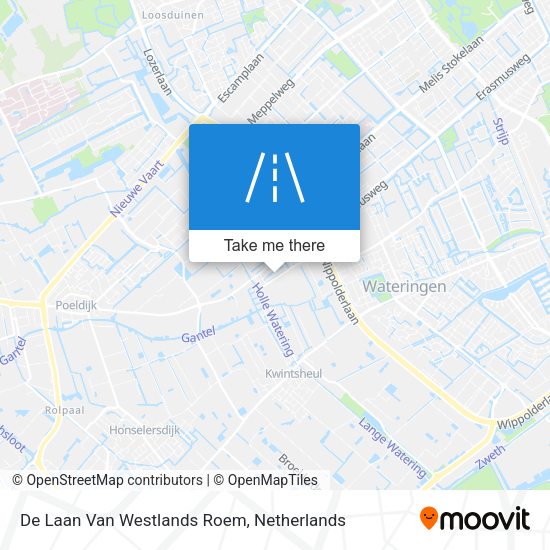 De Laan Van Westlands Roem map