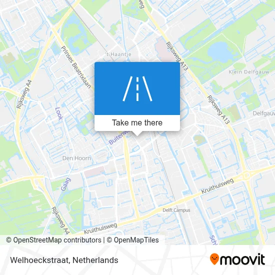 Welhoeckstraat map
