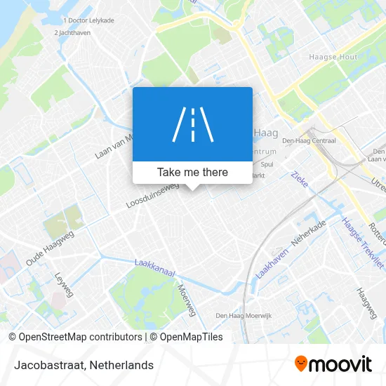 Jacobastraat map