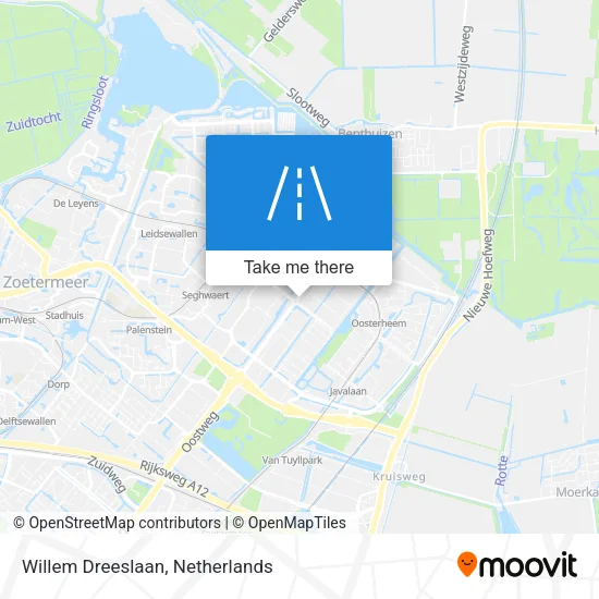 Willem Dreeslaan map