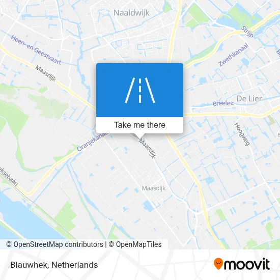 Blauwhek map