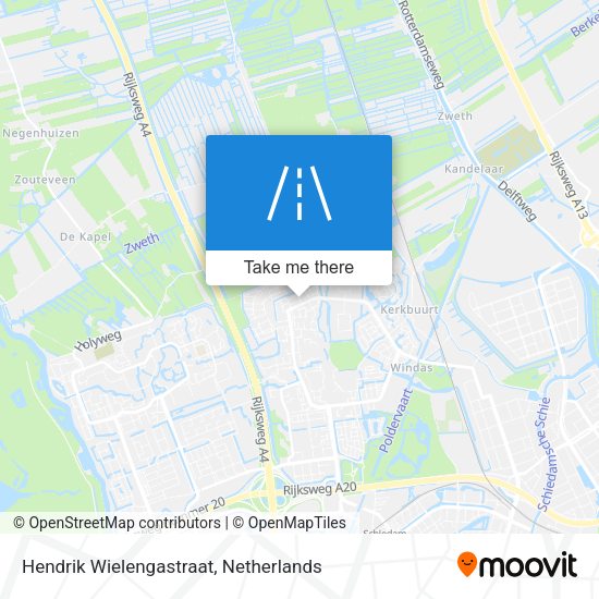 Hendrik Wielengastraat map