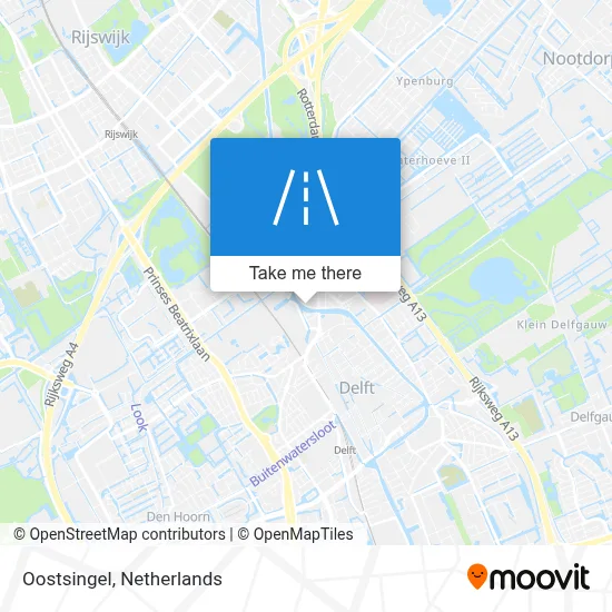 Oostsingel map