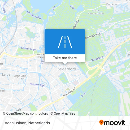 Vossiuslaan map