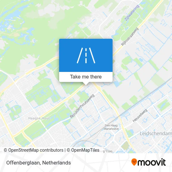 Offenberglaan map