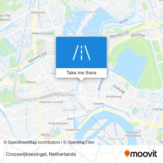 Crooswijksesingel map