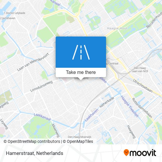 Hamerstraat map