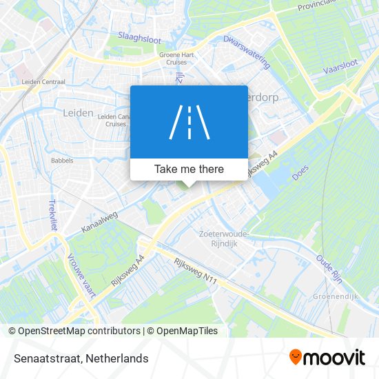 Senaatstraat map