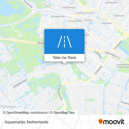 Aquamarijn map