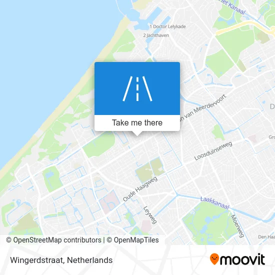 Wingerdstraat map