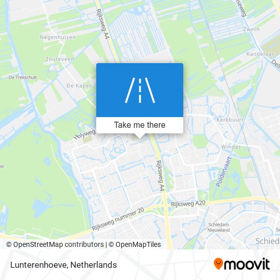 Lunterenhoeve map