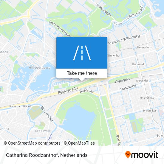 Catharina Roodzanthof map